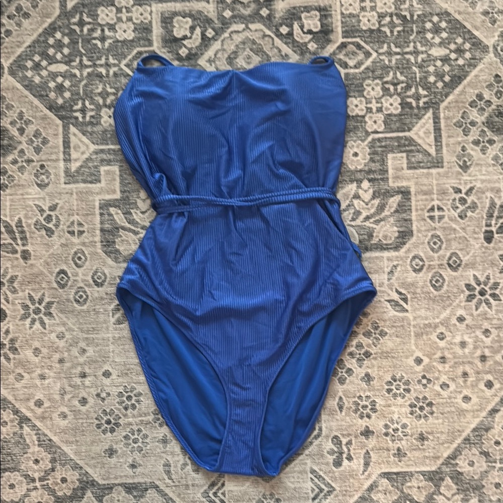 Aerie Blue One-Piece Swimsuit